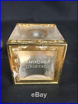 VIntage Amouage Cristal Oman Palace Perfume Bottle