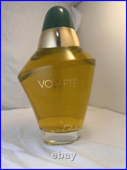 VOLUPTE By Oscar de la Renta Perfume Display bottle 12 tall rare! Vintage