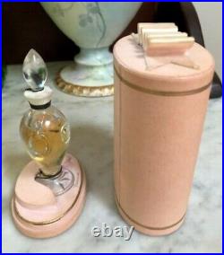 VTG 1950s CHRISTIAN DIOR Diorissimo Sealed Perfume BACCARAT BOTTLE in PINK BOX