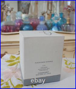 VTG 1970s Houbigant Essence Rare 0.50 oz Parfum Splash Melting Icicle Bottle