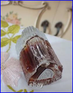 VTG 1970s Houbigant Essence Rare 0.50 oz Parfum Splash Melting Icicle Bottle