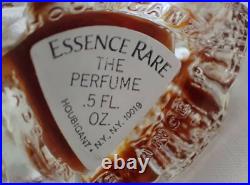 VTG 1970s Houbigant Essence Rare 0.50 oz Parfum Splash Melting Icicle Bottle