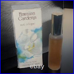 VTG 1970s Perfumes of Hawaii HAWAIIAN GARDENIA Mist Cologne 1.2 Oz Bottle Spray