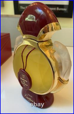 VTG Cartier Panthere perfume FACTICE DISPLAY BOTTLE 6.6 oz 200ml Case 1987 7tal VTG Cartier Panthere perfume FACTICE DISPLAY BOTTLE 6.6 oz 200ml Case 1987 7tal