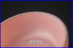 VTG DeVilbiss Pink Atomizer Perfume Bottle & Art Deco Style Lidded Powder Box