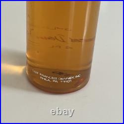 VTG Frances Denney Interlude Perfumed Cologne Splash 4 oz Bottle