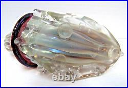 VTG NAUTILUS PERFUME BOTTLE- DAUBER SIGNED by CHARLES SORELLS VERY UNIQUE