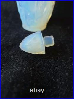 VTG Sabino Gaite Opalescent Art Glass Perfume Bottle Nude Nymphs France Art Deco VTG Sabino Gaite Opalescent Art Glass Perfume Bottle Nude Nymphs France Art Deco