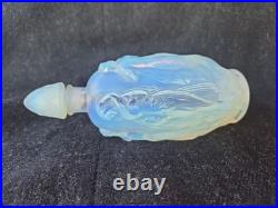 VTG Sabino Gaite Opalescent Art Glass Perfume Bottle Nude Nymphs France Art Deco VTG Sabino Gaite Opalescent Art Glass Perfume Bottle Nude Nymphs France Art Deco