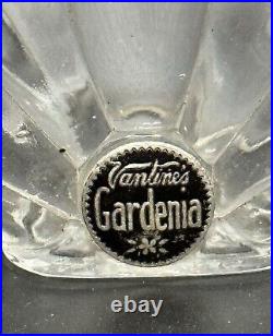 Vantine's Gardenia Perfume Bottle Vintage 1920's Opalescent Top