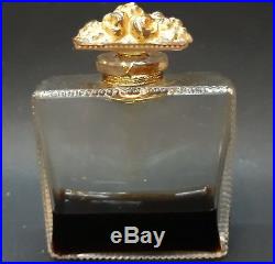 Very Rare Old Vintage Antique Rene R. Lalique Unused Perfume Bottle France