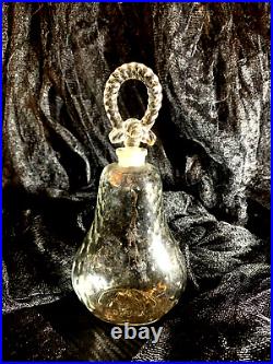 Very rare! VTG perfume bottle. Numbered. Poivre' by Caron. 1954. 5-3/4 oz