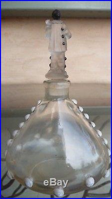 Vintage 1919 Dubarry A Toi Pierrot J. Viard Depinoix Perfume Bottle