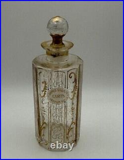 Vintage 1920'S Ahmed Soliman Cairo's PERFUME KING Art Deco Bottle Antique