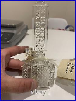 Vintage 1920's perfume bottles
