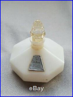 Vintage 1925 Richard Hudnut Le Debut Glass Perfume Bottle's in Box Set France