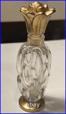 Vintage 1930's Jean Patou Colony Baccarat Crystal Perfume Bottle Empty Vintage 1930's Jean Patou Colony Baccarat Crystal Perfume Bottle Empty