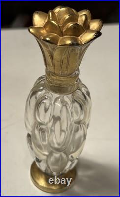 Vintage 1930's Jean Patou Colony Baccarat Crystal Perfume Bottle Empty Vintage 1930's Jean Patou Colony Baccarat Crystal Perfume Bottle Empty