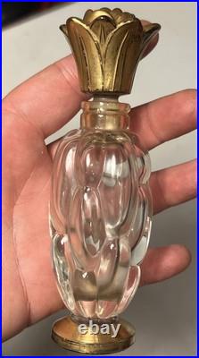Vintage 1930's Jean Patou Colony Baccarat Crystal Perfume Bottle Empty Vintage 1930's Jean Patou Colony Baccarat Crystal Perfume Bottle Empty