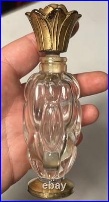 Vintage 1930's Jean Patou Colony Baccarat Crystal Perfume Bottle Empty Vintage 1930's Jean Patou Colony Baccarat Crystal Perfume Bottle Empty