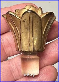 Vintage 1930's Jean Patou Colony Baccarat Crystal Perfume Bottle Empty Vintage 1930's Jean Patou Colony Baccarat Crystal Perfume Bottle Empty