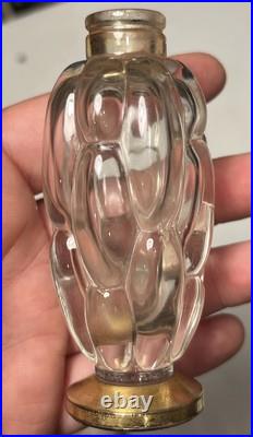 Vintage 1930's Jean Patou Colony Baccarat Crystal Perfume Bottle Empty Vintage 1930's Jean Patou Colony Baccarat Crystal Perfume Bottle Empty