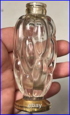 Vintage 1930's Jean Patou Colony Baccarat Crystal Perfume Bottle Empty Vintage 1930's Jean Patou Colony Baccarat Crystal Perfume Bottle Empty