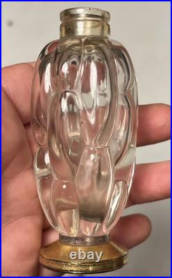 Vintage 1930's Jean Patou Colony Baccarat Crystal Perfume Bottle Empty Vintage 1930's Jean Patou Colony Baccarat Crystal Perfume Bottle Empty