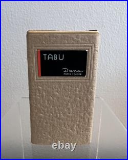 Vintage 1930's Tabu by Dana No. 104N Perfume Bottle with Outer & Inner Box Paris