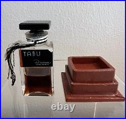 Vintage 1930's Tabu by Dana No. 104N Perfume Bottle with Outer & Inner Box Paris