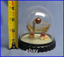 Vintage 1940's Babs Creations'Forever Yours' Perfume Domed Hands Holding Heart