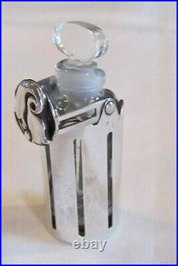 Vintage 1940's Georg Jensen Sterling Purse Perfume Set