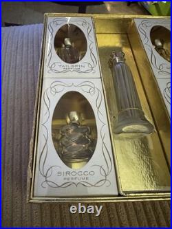 Vintage 1940's Lucien Lelong Mini Bottle And One Full Size Gift Set Read