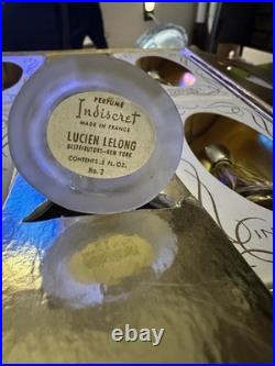 Vintage 1940's Lucien Lelong Mini Bottle And One Full Size Gift Set Read