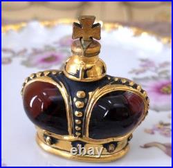 Vintage 1940s/50s Prince Matchabelli STRADIVARI Perfume 1 Oz Crown Bottle SEALED