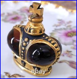 Vintage 1940s/50s Prince Matchabelli STRADIVARI Perfume 1 Oz Crown Bottle SEALED