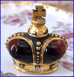 Vintage 1940s/50s Prince Matchabelli STRADIVARI Perfume 1 Oz Crown Bottle SEALED