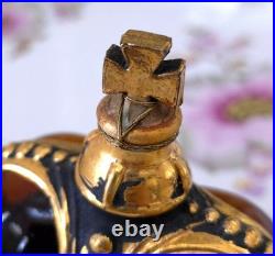 Vintage 1940s/50s Prince Matchabelli STRADIVARI Perfume 1 Oz Crown Bottle SEALED