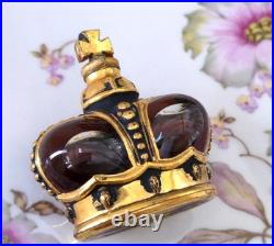 Vintage 1940s/50s Prince Matchabelli STRADIVARI Perfume 1 Oz Crown Bottle SEALED