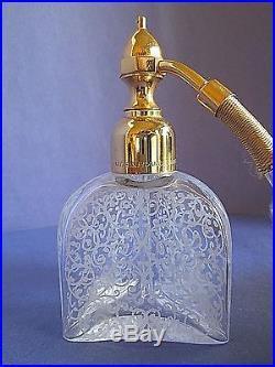 Vintage 1945 Baccarat Marcel Franck Perfume Bottle Louise Marbec Marquis LMBC