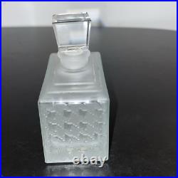 Vintage 1950's Christian Dior, Miss Dior- Diorama Frosted Crystal Glass Perfume Vintage 1950's Christian Dior, Miss Dior- Diorama Frosted Crystal Glass Perfume