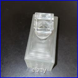 Vintage 1950's Christian Dior, Miss Dior- Diorama Frosted Crystal Glass Perfume Vintage 1950's Christian Dior, Miss Dior- Diorama Frosted Crystal Glass Perfume