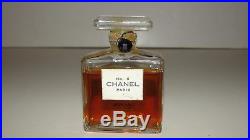 Vintage 1950s Chanel No 5 1 oz 28 ml Perfume Parfum Full Bottle in Box