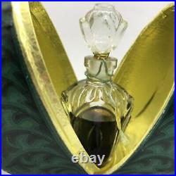 Vintage 1960's Russian Kamennyi Tsvetok Crystal Perfume Bottle Sealed in Box