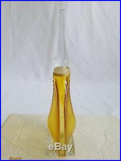 Vintage 1969 Guerlain Chamade 4 Ounce Display Perfume Bottle 8 7/8 Tall NOS