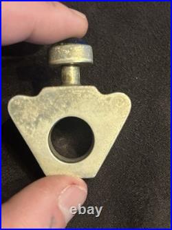 Vintage 1970 Taxco modernist perfume bottle 925 silver Crushed Opal Mexico