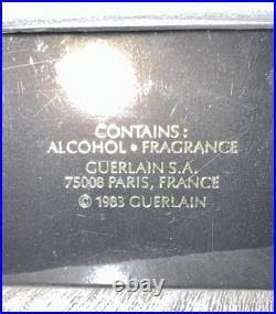 Vintage 1983 Guerlain Shalimar Parfum Perfume Paris 1/4 oz Wax Sealed New in Box