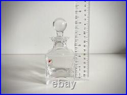 Vintage 1990's Italian Crystal Perfume Bottle by Collevilca