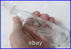 Vintage 1992 MMA Frosted Art Glass Dragonfly Perfume Bottle-Metropolitan Museum