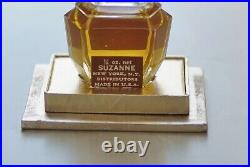 Vintage 40s SECRET DE SUZANNE by SUZANNE splash PURE PARFUM 3/8oz11ml OLD RARE